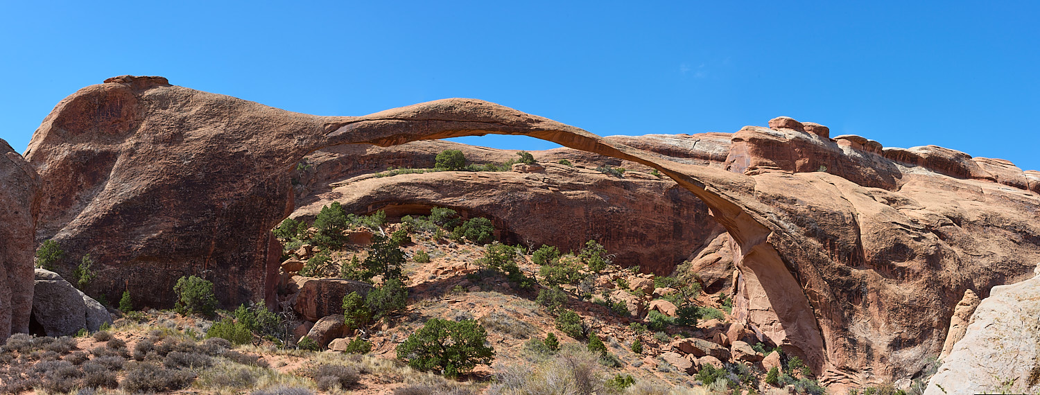 Landscape Arch in Arches National Park Moab Utah